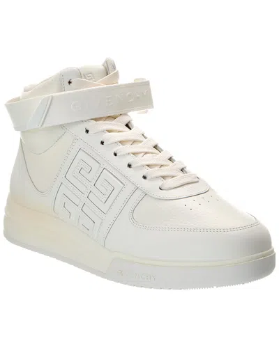 Givenchy G4 Leather High-top Sneaker In White