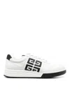 Givenchy G4 Leather Sneakers In White