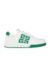 Givenchy G4 Leather Sneakers In White