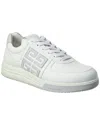 Givenchy Monogram-print Lace-up Sneakers In White