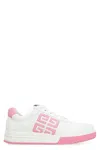 Givenchy G4 Perforated Lace-up Sneakers In Multi