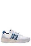 Givenchy G4 Sneakers In Gradient Leather And Canvas In White