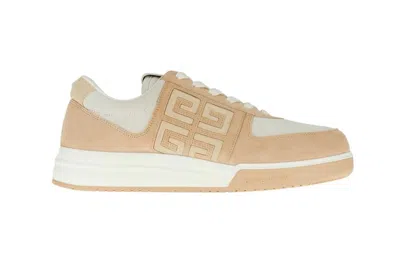 Pre-owned Givenchy G4 Low White Beige In White/beige