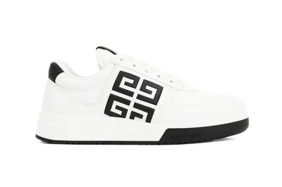 Pre-owned Givenchy G4 Low White Black In White/black