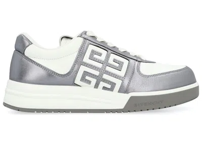Pre-owned Givenchy G4 Sneakers (women's)in White/silver In Multi