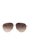 Givenchy Sunglasses In Gold
