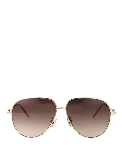 Givenchy Sunglasses In Gold