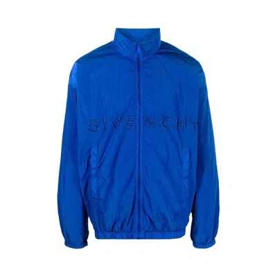 Pre-owned Givenchy Garment Dye Tracksuit 'ocean Blue' | Men's Size 48
