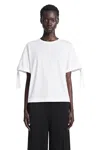 Givenchy Gathered Cotton T-shirt In White