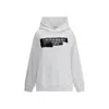 Givenchy Logo Printed Drawstring Hoodie In White