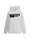 Givenchy Logo Printed Drawstring Hoodie In White