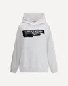 Givenchy Logo Printed Drawstring Hoodie In White