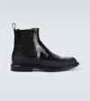 Givenchy Gent Leather Chelsea Boots In Black