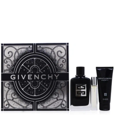 Givenchy Gentleman Society 3-piece Gift Set For Men In Black