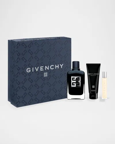 Givenchy Gentleman Society Grooming Set (m) - Elegant Gift Box In Blue