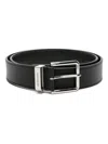 Givenchy Smooth Leather Gentleman Belt Accessories In Black