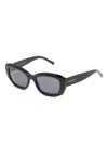 Givenchy Geometric-frame Sunglasses In Black