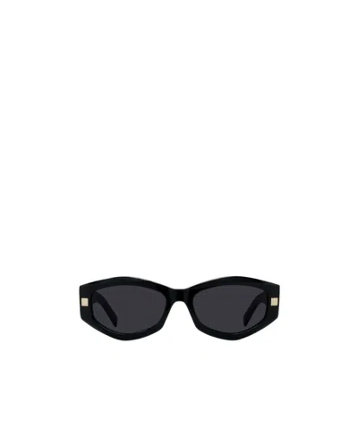 Givenchy Geometric Frame Sunglasses In Black