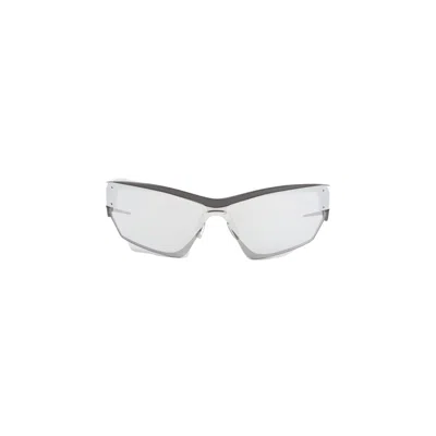 Givenchy Geometric Metal And Acetate Sunglasses In White