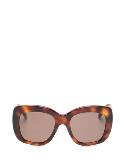 Givenchy Geometric Sunglasses In Brown