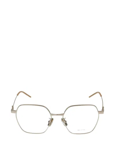 Givenchy Geometric-frame Glasses In Silver