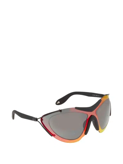 Givenchy Geometric-frame Sunglasses In Red