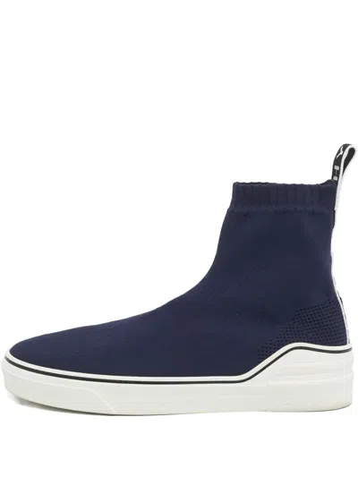 Pre-owned Givenchy George V Sneakers In Blue