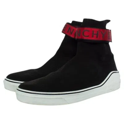 Pre-owned Givenchy , George V Sock Sneaker In Black