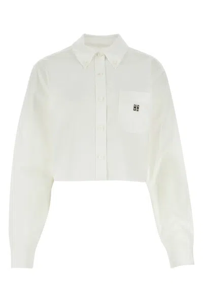 GIVENCHY GIVENCHY WHITE POPLIN SHIRT