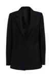 Givenchy Tailored Mohair Blend Jacket In 1