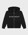 Givenchy Logo-print Cardigan In 09b-black