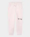 Givenchy Tapered Leg Drawstring Track Pants In Marshmallow