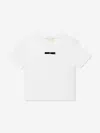 Givenchy Girls 4g Satin Bow T-shirt In White