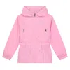 Givenchy Girls Embroidered Logo Water-repellent Jacket In Pink