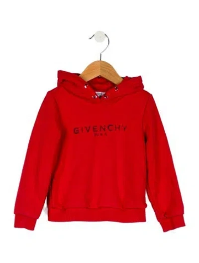 Pre-owned Givenchy Babies' Girls' Hoodie In Red