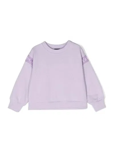 Givenchy Girls' Mini Crewneck Sweatshirt In Purple