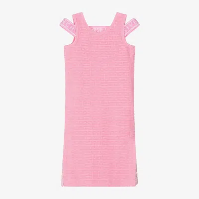 Givenchy Kids' Girls Pink Cotton 4g Towelling Dress