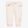 GIVENCHY GIRLS PINK COTTON JOGGERS