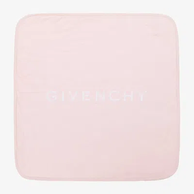 Givenchy Girls Pink Cotton Padded Blanket (78cm)