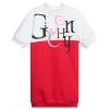 GIVENCHY GIRLS TEEN RED & WHITE LOGO DRESS