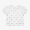 GIVENCHY GIRLS WHITE COTTON 4G T-SHIRT