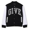 Givenchy Logo-patch Bomber Jacket In Black