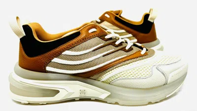 Pre-owned Givenchy Giv 1 Men's Low Top Brown Tan Black White Men's Sneakers Shoes