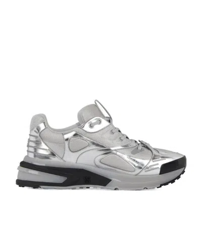 Givenchy Giv 1 Tr Lace-up Sneakers In Silver