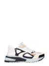 Givenchy Giv 1 Ivory And Black Runner Sneakers