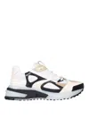 Givenchy Giv 1 Ivory And Black Runner Sneakers In White