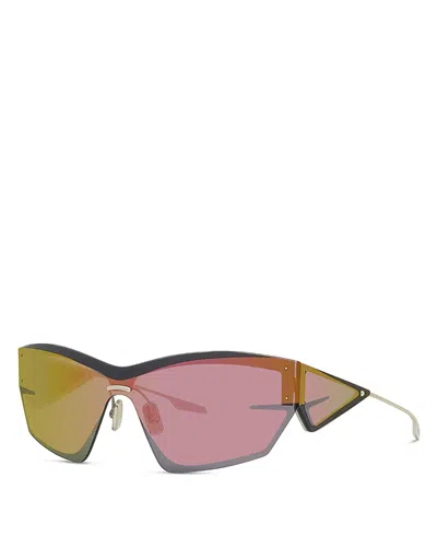 Givenchy Giv Cut Geometric Shield Sunglasses, 142mm In Multi