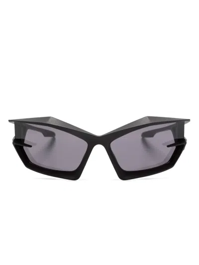 Givenchy Giv Cut Cat-eye Sunglasses In Matte Dark Green