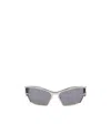 Givenchy Giv Cut Shield-frame Sunglasses In Gray