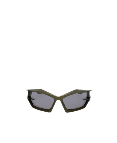 Givenchy Giv Cut Shield Sunglasses In Gray